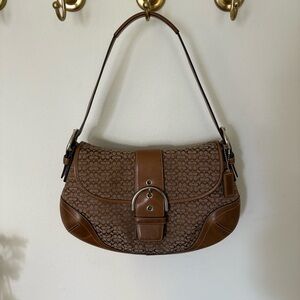 COACH Y2K Signature Hampton Shoulder Bag